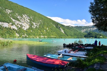 Fototapeta na wymiar Lac d'Aiguebelette