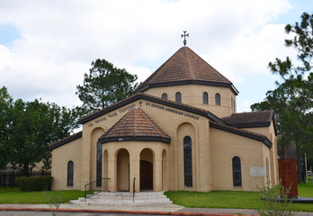 Fototapeta na wymiar St. Kevork Armenian Church in Houston, TX, USA