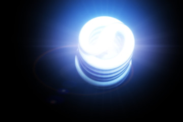 Glowing Light Bulb
