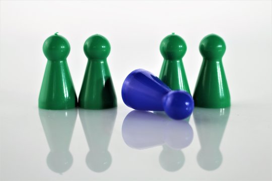 An concept image of a game Parcheesi, Aggravation, and Trouble - Ludo 