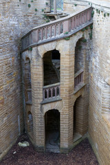 Fototapeta premium View of famous Hohenzollern Castle, ancestral seat of the imperial House of Hohenzollern and one of Europe's most visited castles