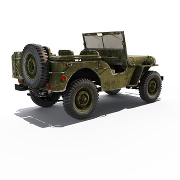 Jeep Willys back