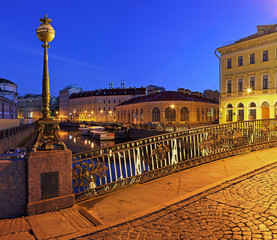 Obraz premium The river Moika in St. Petersburg