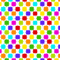 Abstract Squares Pattern Design