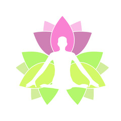 Meditation and tranquility- Lotus or padma to symbolize purity of soul