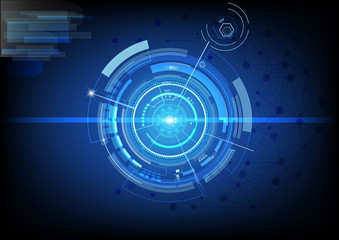 Abstract technology background.