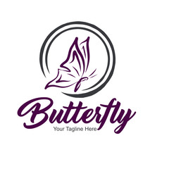 butterfly logo