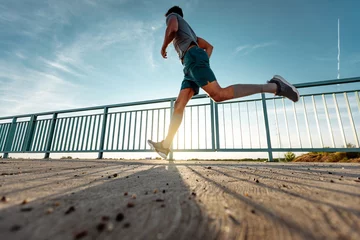 Fotobehang Doing some cardio © bernardbodo