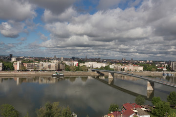 Blick auf Novi Sad