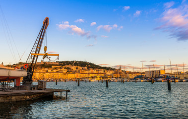 Port de plaisance de S&egrave;te, H&eacute;rault en Occitanie, France