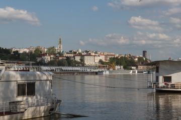 Obraz premium Blick auf Belgrad