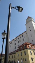 Fototapeta na wymiar Château de Bratisalva, Slovaquie.