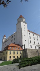 Fototapeta na wymiar Château de Bratisalva, Slovaquie.