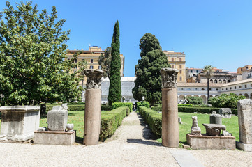 Fototapeta na wymiar Teme di Diocleziano, Rome, Lazio, Italy, Europe