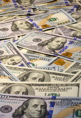 background from the set of hundred dollar bills