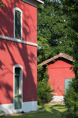Rural houses of Friuli hills