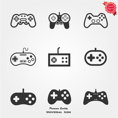 Gamepad controller icons © ironsv