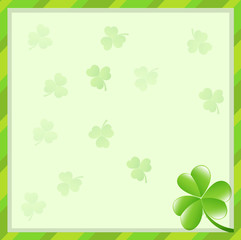 Vintage Patrick's Day Frame Design