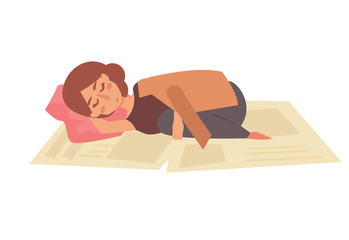 Homeless sleeping on the street