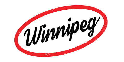 Winnipeg rubber stamp. Grunge design with dust scratches. Effects can be easily removed for a clean, crisp look. Color is easily changed.