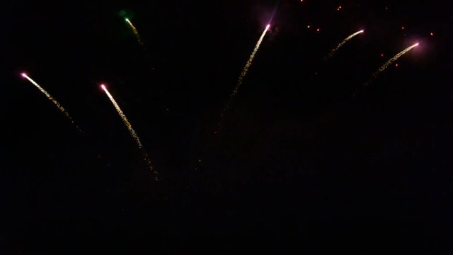 Fuochi d'artificio spettacolo