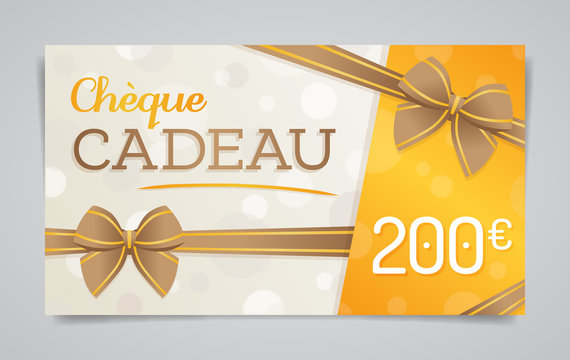 Chèque Cadeau - 200 euros