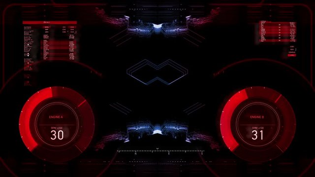 Futuristic interface | HUD
