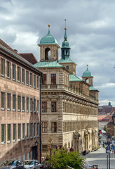 Old town hall of Nuremberg, Germany