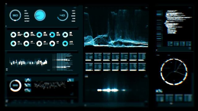 Futuristic interface | HUD