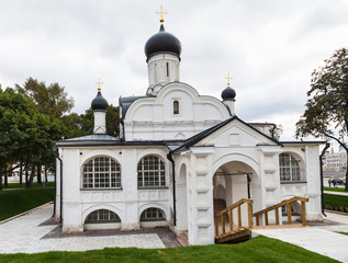 Fototapeta na wymiar Church of the Conception of Saint Anna in Moscow