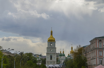 Fototapeta na wymiar City landscape, Kiev.