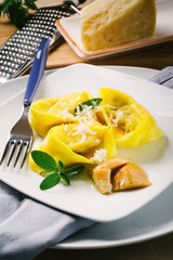 Tortelli stuffed