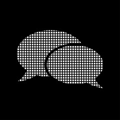 Pixel Icon - Sprechblase - Kommentar