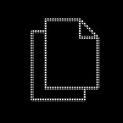 Pixel Icon - Dokumente