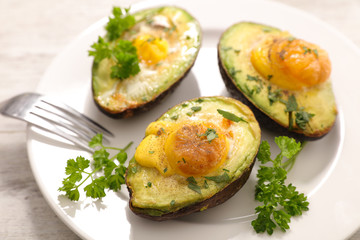 avocado and egg