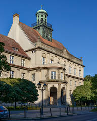 Denkmalgeschütztes Rathaus Berlin-Treptow, Ansicht von Osten