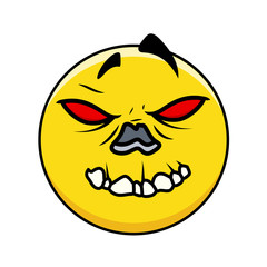 Spooky Halloween Ghost Face