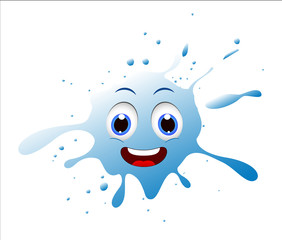 Shocked Splash Smiley