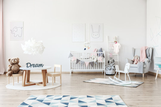 Child's bedroom with toys