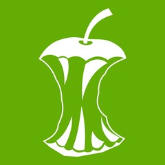 Apple core icon green