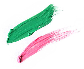 colorful oil art stroke design