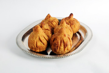 Indian food use in ganesha puja