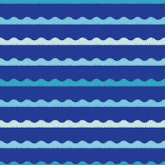 Seamless background with abstract geometric pattern. Wave texture. Scribble texture. Textile rapport.