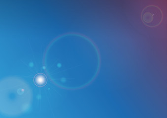 Abstract Vector Background With Blue And Purple Gradient And White Transparent Flares