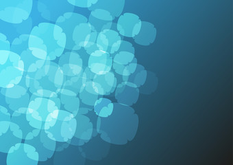 Abstract Blue Gradient Vector Background