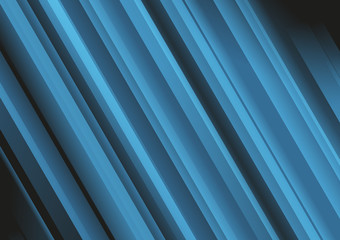 Obraz premium Abstract Vector Background With Blue Transparent Lines