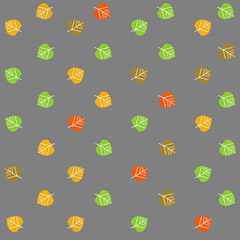 Autumn or Fall leaves