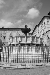 Fontana Maggiore in Perugia, Italy 