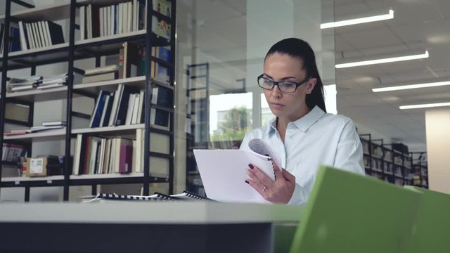 Working woman in the office