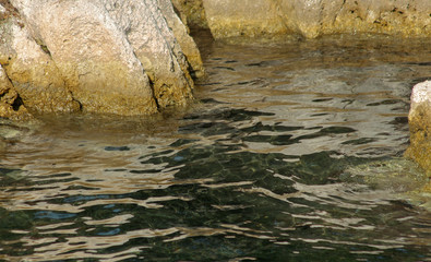 The colors of the Ionian Sea, Greece